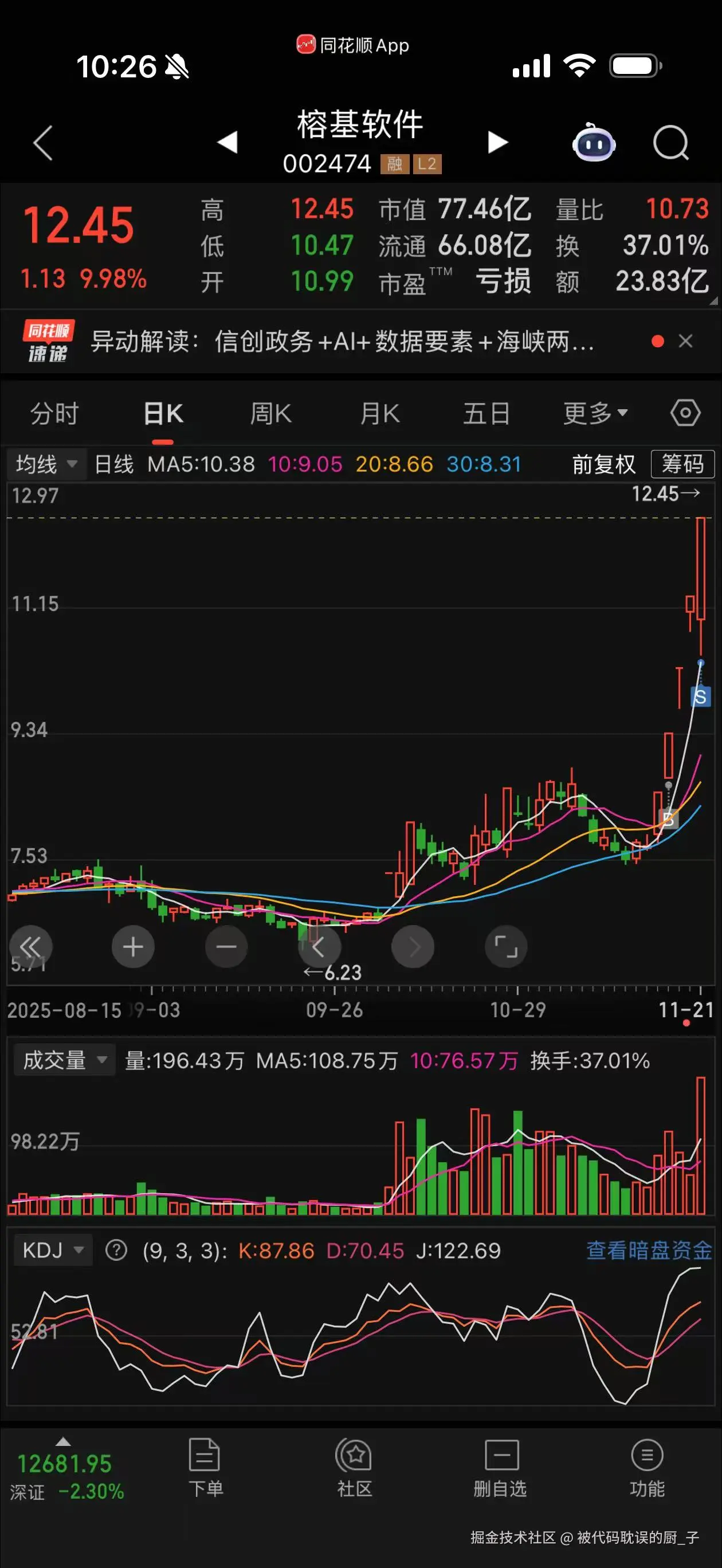 被代码耽误的厨_子于2025-11-21 10:27发布的图片