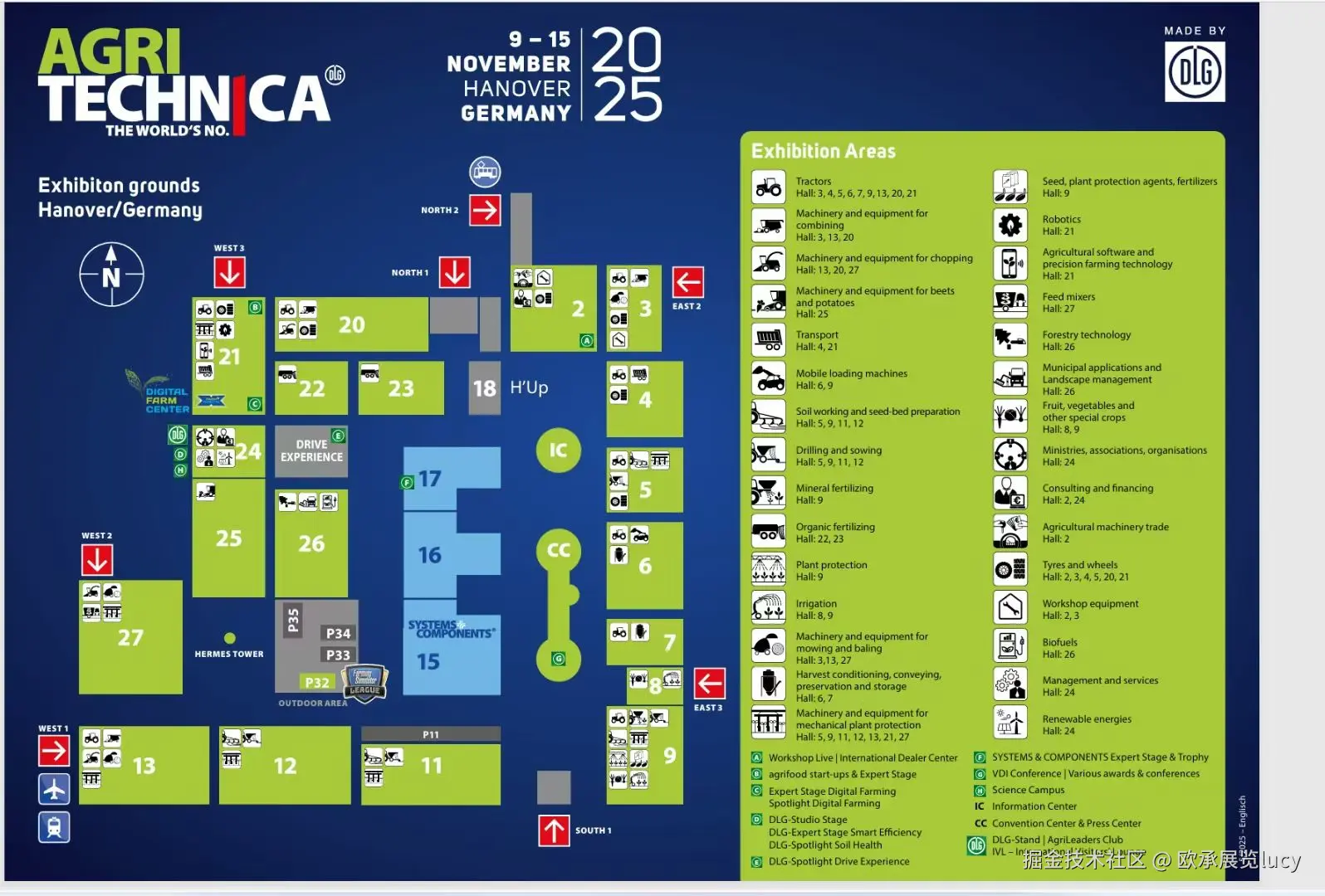 2025年德国（汉诺威）农机展览会AGRITECHNICA