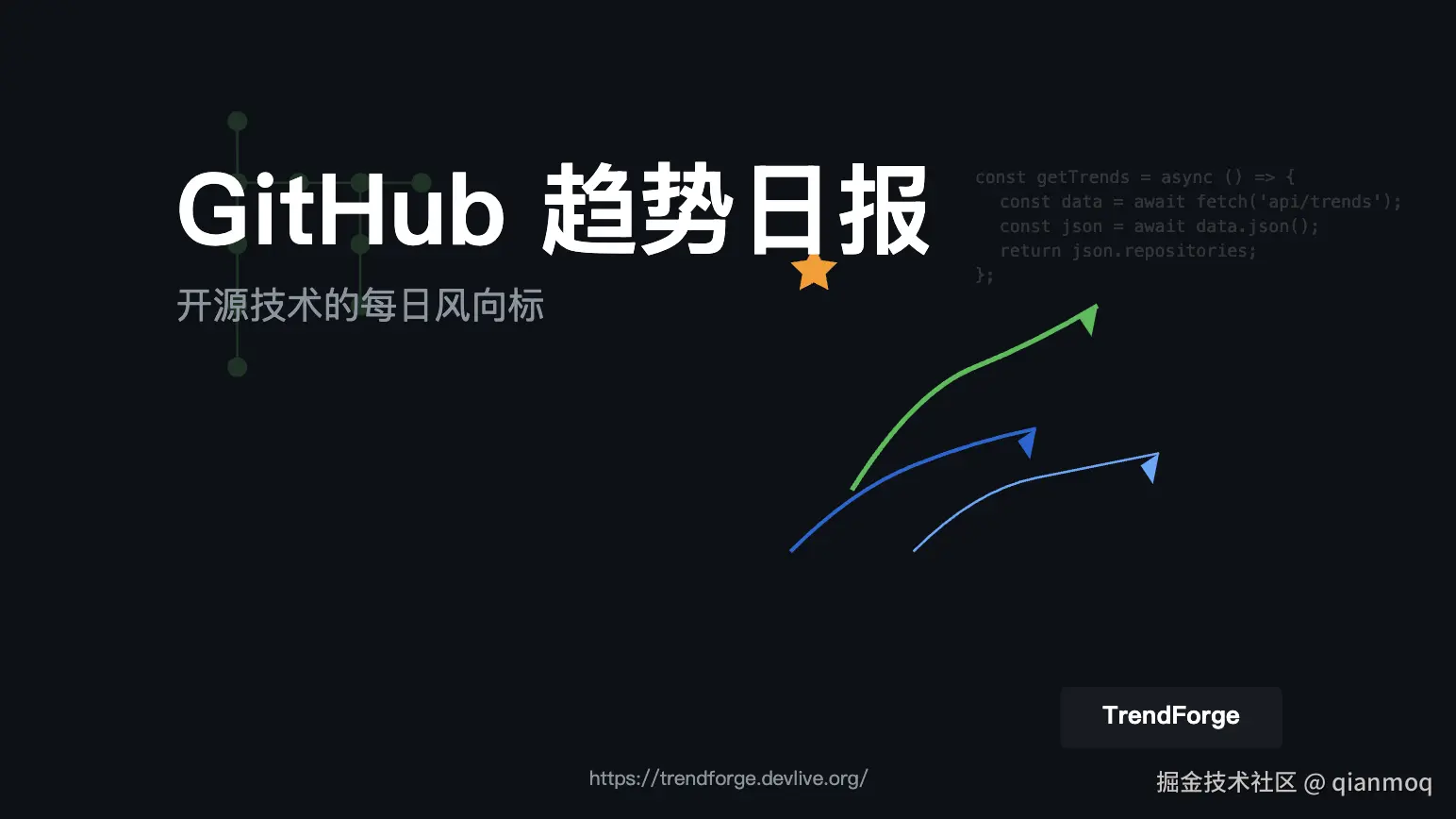 GitHub 项目趋势日报