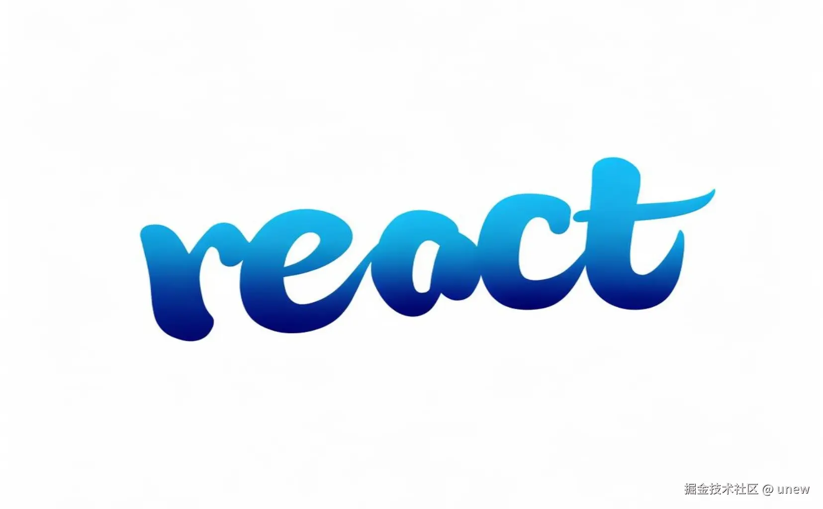 react
