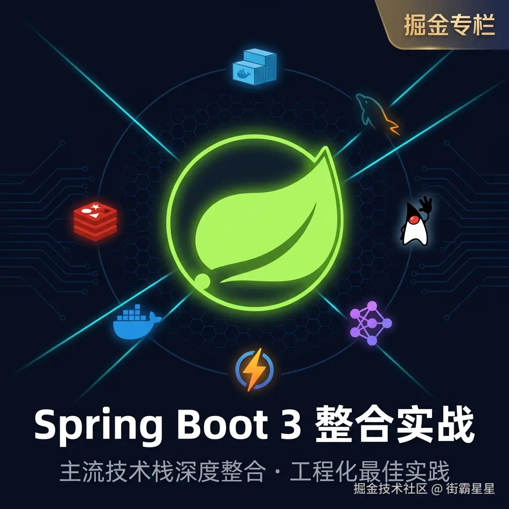 Spring Boot 3 整合实战：主流技术栈深度整合