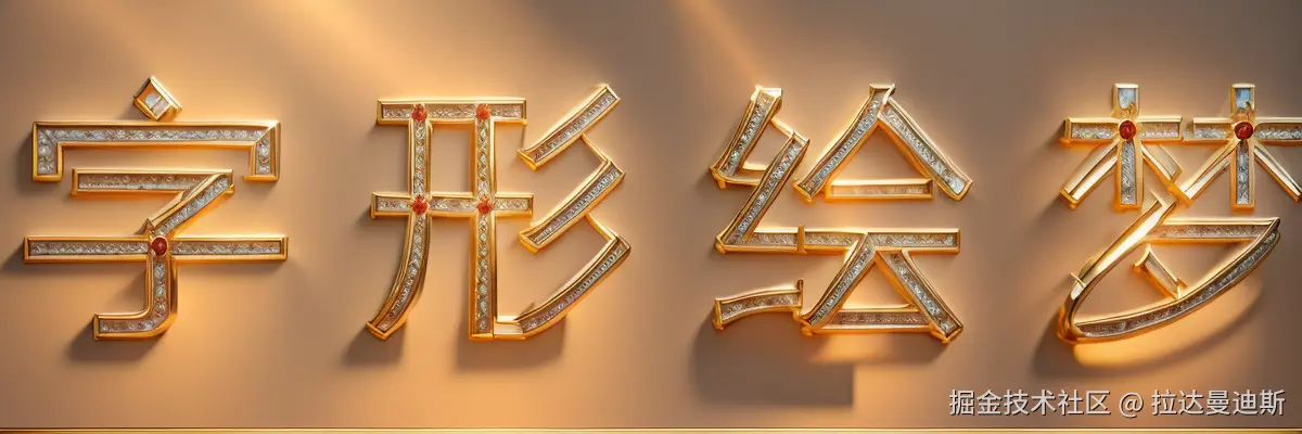 AIGC字形绘梦