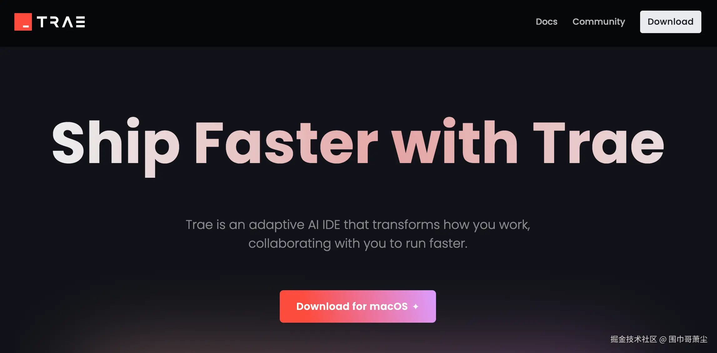 Trea AI 从入门到精通