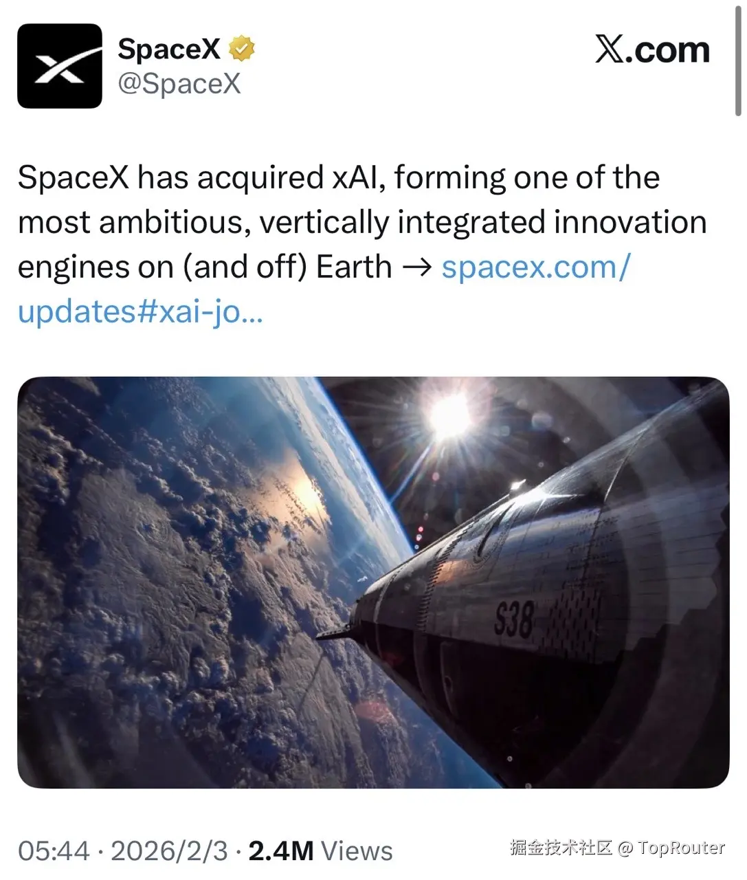 TopRouter于2026-02-03 09:45发布的图片