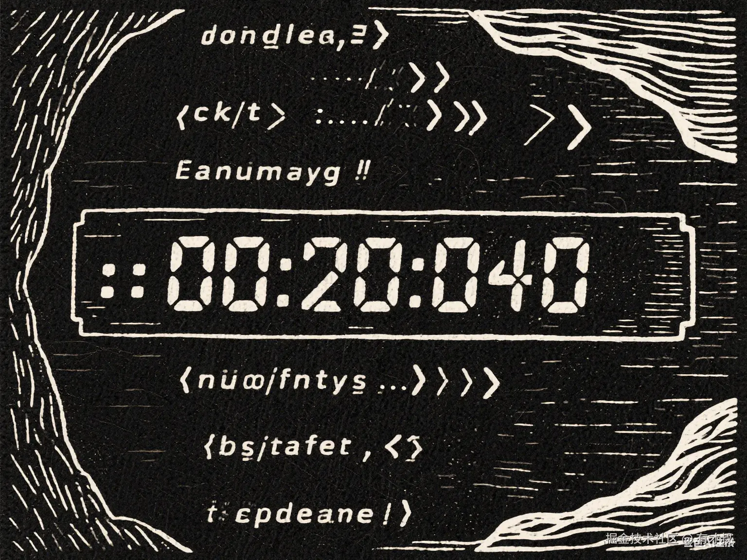 一行代码：末日倒计时启动