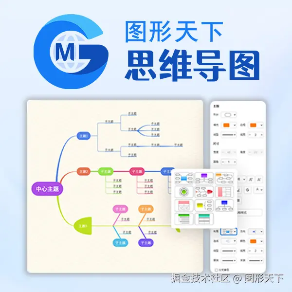 图形天下思维导图入门操作