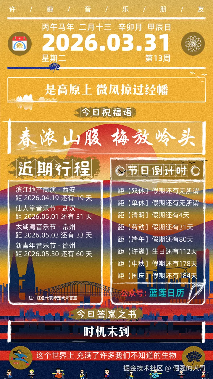 倔强的犬哥于2026-03-31 08:11发布的图片